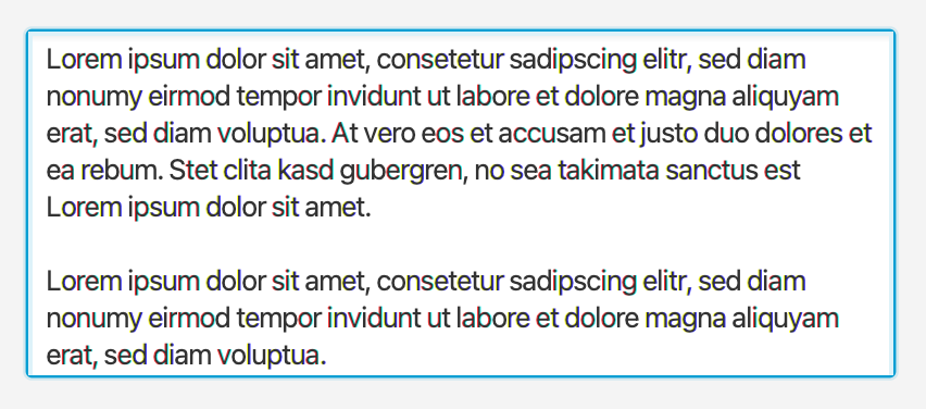 ExpandingTextArea screenshot